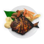 Grilled Pomfret (Per 100g)