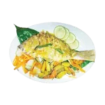 Steamed Red Snapper (Per 100g)