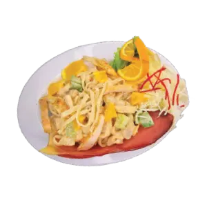 Assorted pasta with chicken